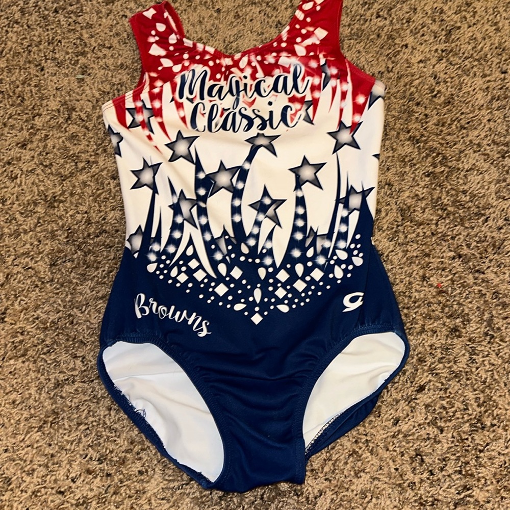 USA gymnastics leotard